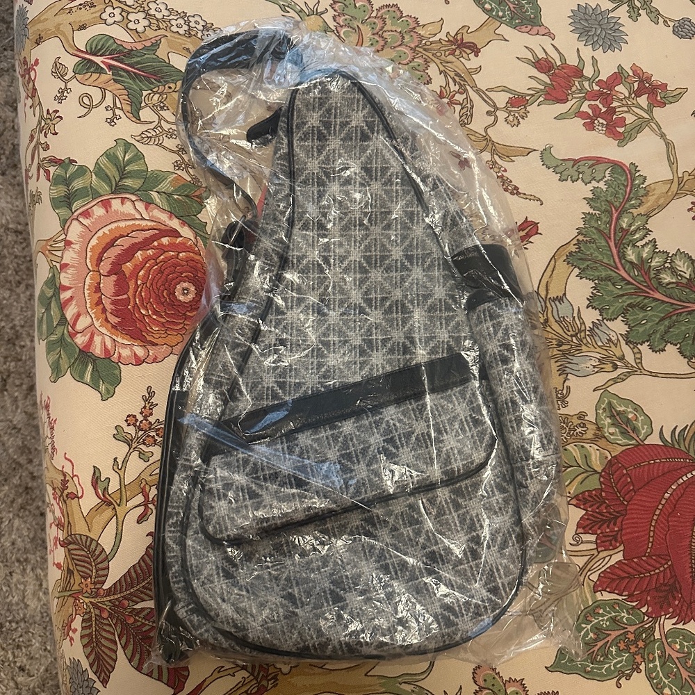 NWT AmeriBag Healthy Back Bag 17" wool special edition bag w/leather strap - Picture 12 of 13